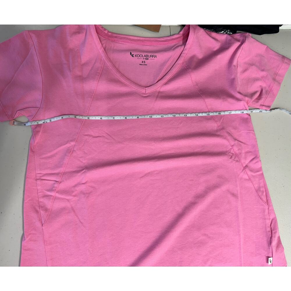 Koolaburra by UGG Jersey Short Sleeve Tunic Pink Size XS NWOT - Picture 8 of 9